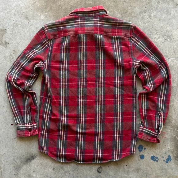 RRL Ralph Lauren Double RL Plaid Flannel Button Shirt Size Small - Picture 4 of 6